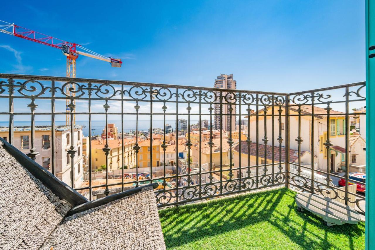 Apartamento Frontiere De Monaco - Balconnet Vue Mer - Ba Beausoleil Exterior foto